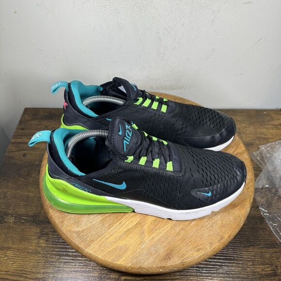 Nike Other - Nike Air Max 270 Shoes Mens Size 11 Black Green Blue DJ5136-001 Sneaker Running